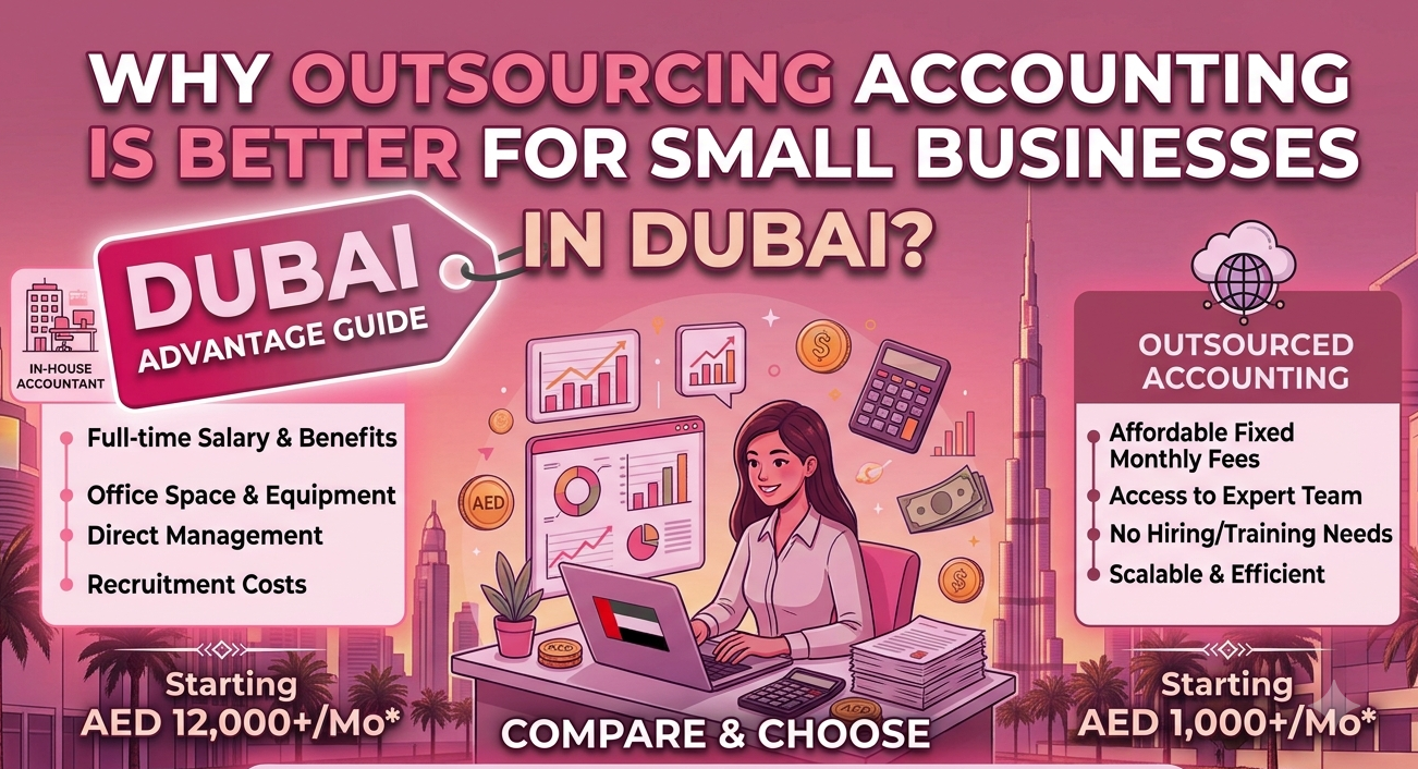 Why Outsourcing Accounting Is Better for Small Businesses in Dubai